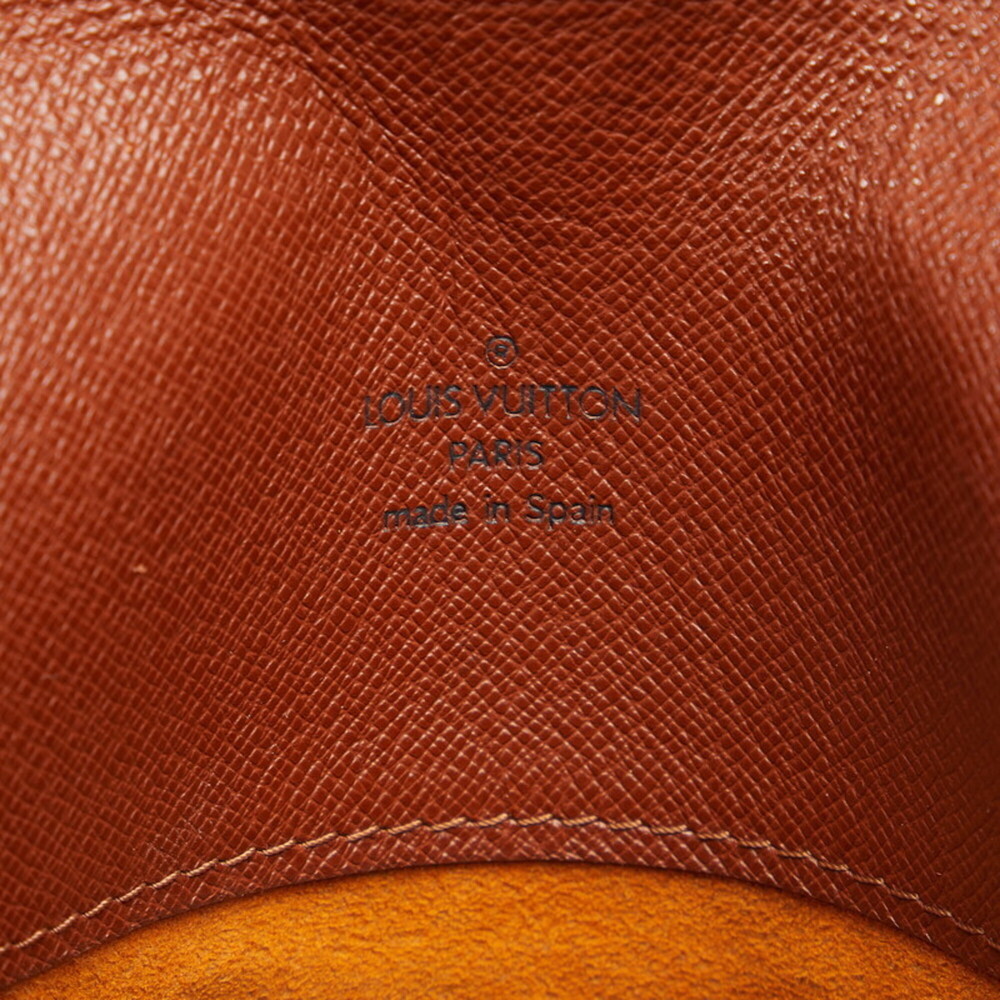 LOUIS VUITTON Authentic Brown Monogram Leather Shoulder Bag - Picture 9 of 11